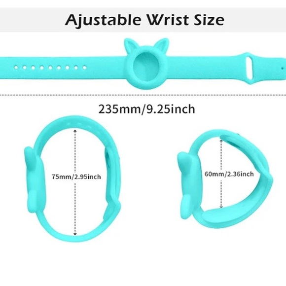 Anti-lost AirTag Silicone Case for Child. AirTag Case Cover Wristband. - Picture 4 of 4